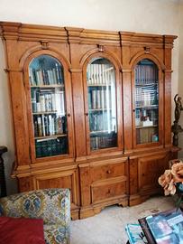 Libreria legno massello