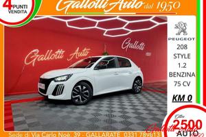Peugeot 208 PureTech 75 S&S Style-NESSUN OBBL...