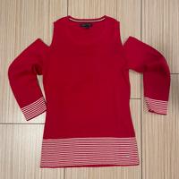 Tommy Hilfiger Maglia Cotone Rossa tg S
