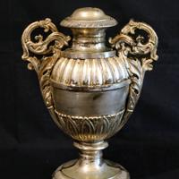 porta palme d'altare inizio XIX secolo argentato