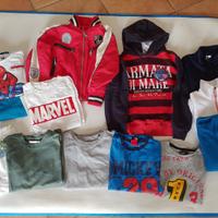 Stock di abbigliamento  per bambino 6/7 anni