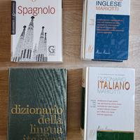 Lotto dizionari italiano/inglese/spagnolo