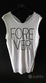 Maglietta smanicata Forever