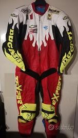 Tuta in pelle moto Texport Ducati