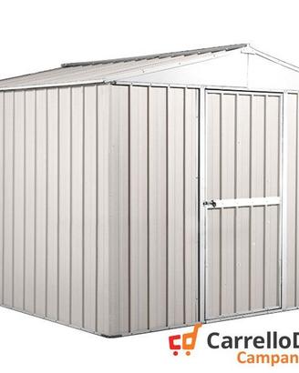 Box porta attrezzi in lamiera 276x260 bianco