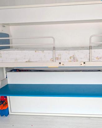 Clei Kali Duo Board Letto a Castello a scomparsa