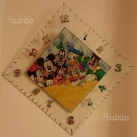 Orologio artigianale fatto a mano in vetro