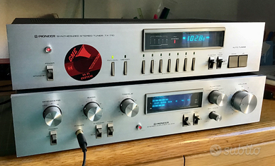 Ampli e Tuner Pioneer serie Blue Line