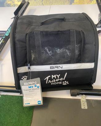 Borsa brn my travel home per animali