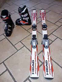 Scarponi e sci bambino