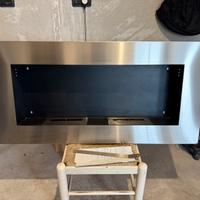 Caminetto a Bioetanolo da parete o incasso