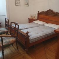 Camera da letto in legno completa