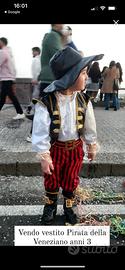 Vestito di carnevale il Pirata