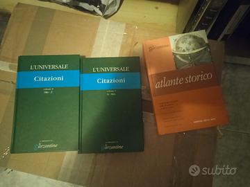 Lotto 3 volumi le garzantine enciclopedie citazion