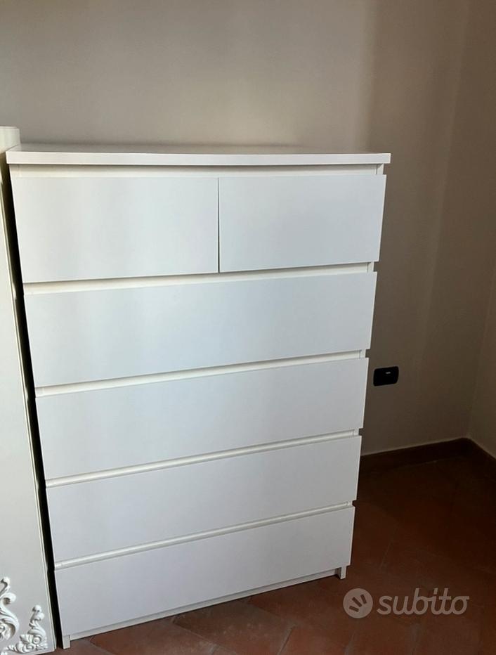 TROTTEN cassettiera, 3 cassetti con rotelle, bianco - IKEA Italia