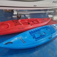 Canoa rainbow funny + pagaia