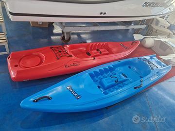 Canoa rainbow funny + pagaia