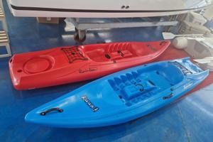 Canoa rainbow funny + pagaia