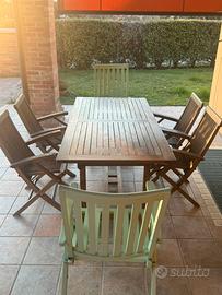 Tavolo e sedie
