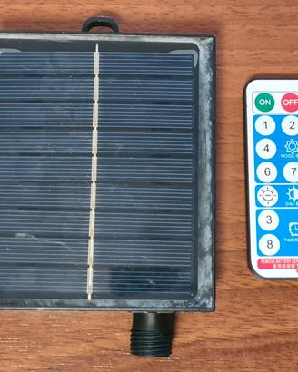 Centralina Pannello Solare LED 24V con Telecomando
