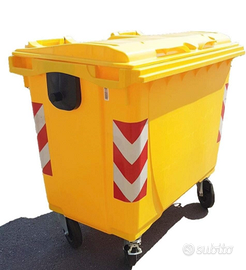 Cassonetto con ruote 660 litri