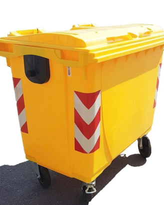 Cassonetto con ruote 660 litri