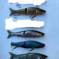 Lotto swimbait esche bass luccio