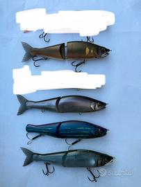 Lotto swimbait esche bass luccio