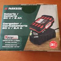 Batteria 20V 2Ah Parkside con caricabatterie nuovi