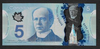 Canada - banconota circolata da 5 Dollari P-106b