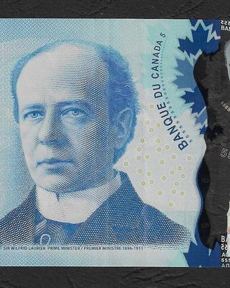 Canada - banconota circolata da 5 Dollari P-106b