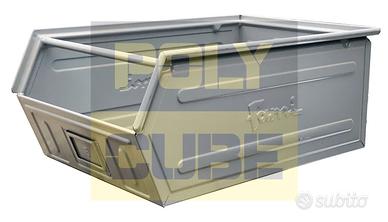 Cassette metalliche a bocca di lupo usate