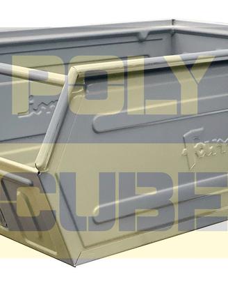 Cassette metalliche a bocca di lupo usate