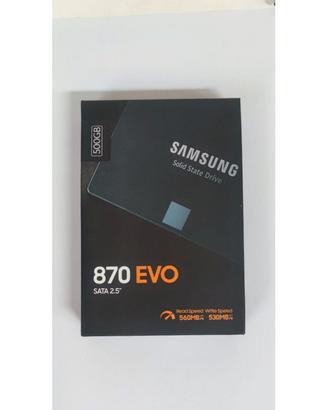 SSD 500GB SATA 2.5'' SAMSUNG EVO 870 NUOVO