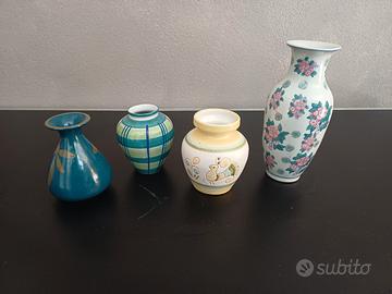 Lotto 4 vasetti vintage