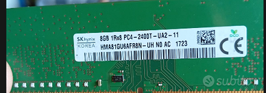 RAM DDR4 2400 Mhz per destop SDinyx 16gb
