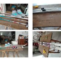 sci  da fondo e attrezzatura varia