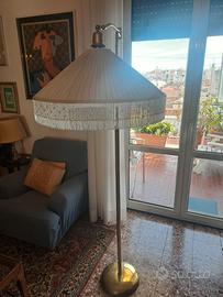 Lampada a stelo anni 40 in ottone