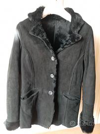 giubbotto in renna, vera pelle e vera pelliccia