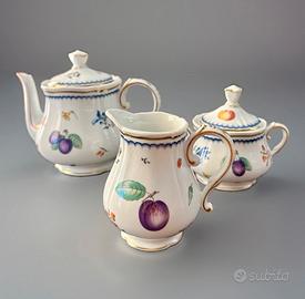 Set da tè 3 pezzi Richard Ginori Italian Fruit