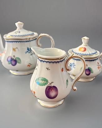 Set da tè 3 pezzi Richard Ginori Italian Fruit