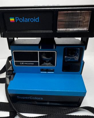 Polaroid 600 Supercolor Blue (LM Program) funziona