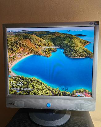 Monitor LCD BENQ FP71E+ 17 pollici con audio casse