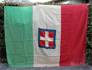 Bandiera italiana periodo fascista anni '30 GRANDE