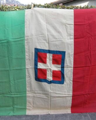 Bandiera italiana periodo fascista anni '30 GRANDE