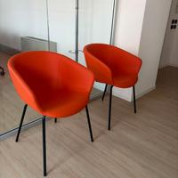 N. 2 Poltroncine in Ecopelle