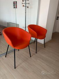 N. 2 Poltroncine in Ecopelle