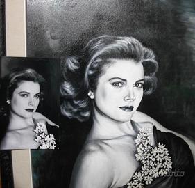 Dipinto Ritratto ( Grace Kelly )