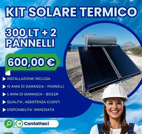 kit solare termico naturale