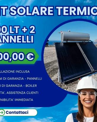 kit solare termico naturale